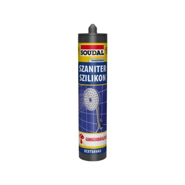 Soudal Szaniter Szilikon Transparent 280 ml