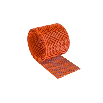 Rovarháló PVC szellőzőszalag téglavörös10cm*5m