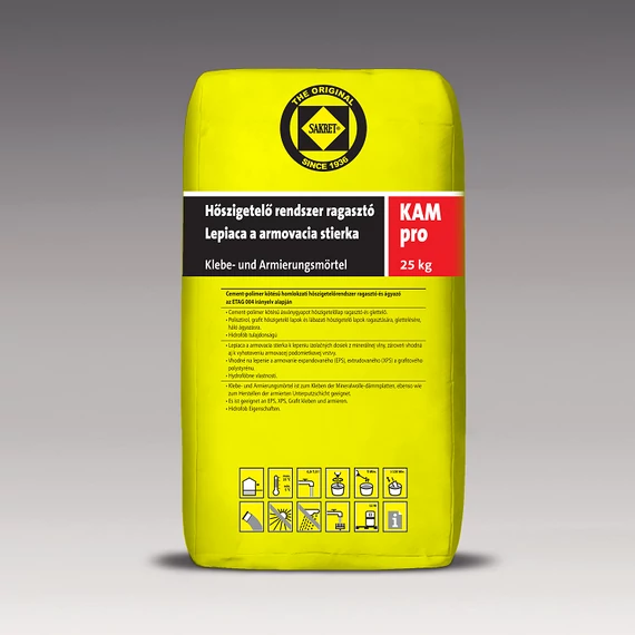 Sakret  KAM pro hoszigetelo rendszer ragaszto 25 kg  (48 db/raklap)
