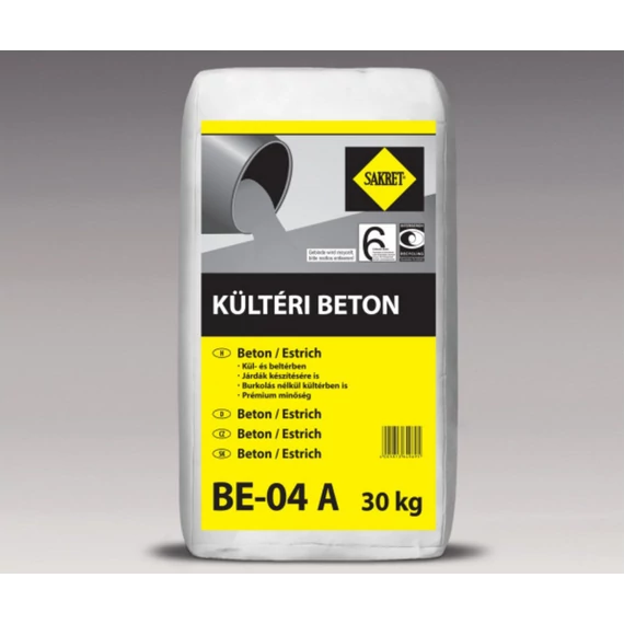 Sakret BE 0-4 A Kulteri Esztrich C30 30 kg