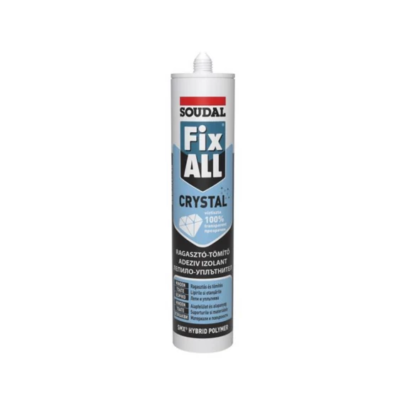 Soudal Fix ALL Crystal Hibrid Polimer Tomito-ragaszto 290 ml