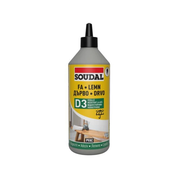 Soudal 65A - Vízálló Faragasztó 750 g