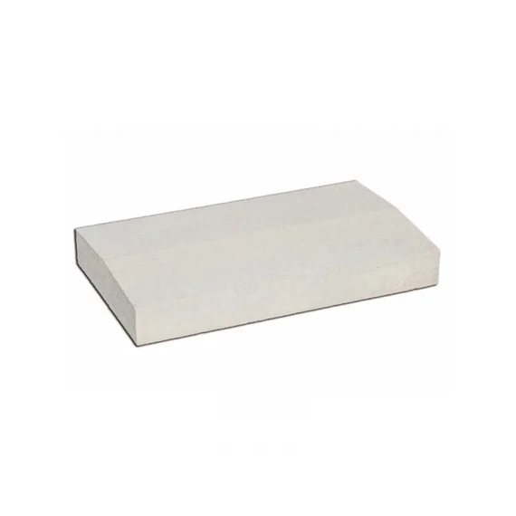 Soneva kerítés fedlap krémfehér 46*26,5*5/6 cm 