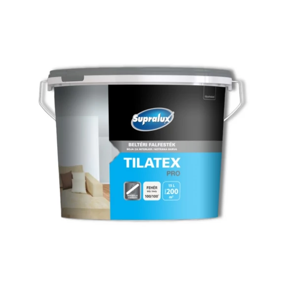 Supralux Tilatex Pro Belteri Falfestek 15 L